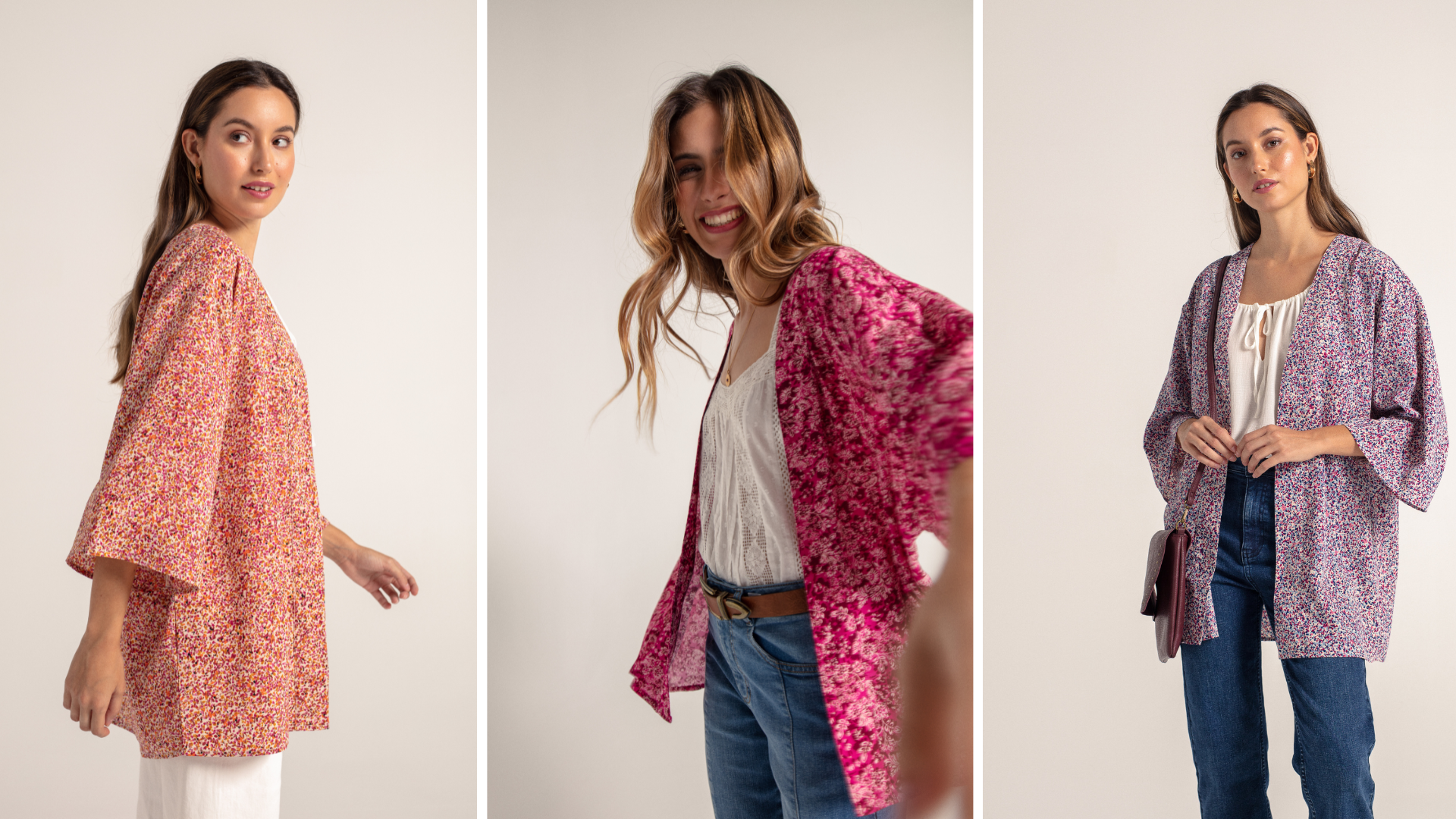 kimonos estampados